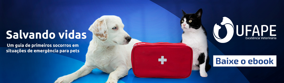 Salvando Vidas: um guia de primeiros socorros em situações de emergência para pets. Baixe o E-book da Ufape Hospital Veterinário!