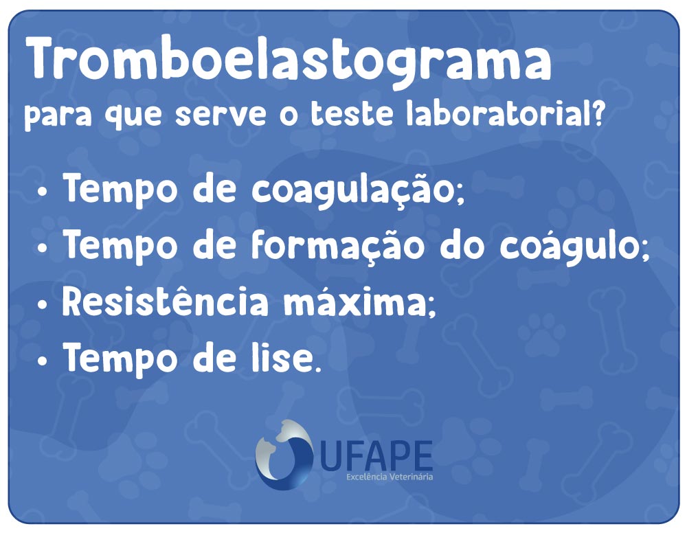 Tromboelastograma: para que serve o teste laboratorial? - Tempo de coagulação; - Tempo de formação do coágulo; - Resistência máxima; - Tempo de lise.